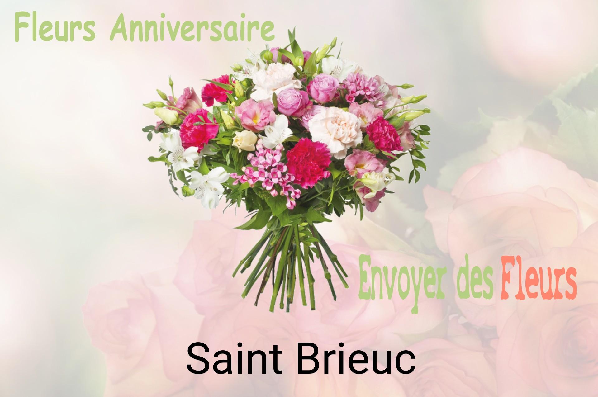 Bouquet de fleurs d’anniversaire livré à Saint-Brieuc